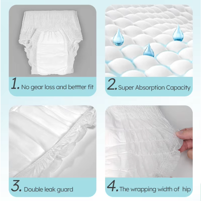 Menstrual Pants Manufacturer - High Waist Overnight Leakproof