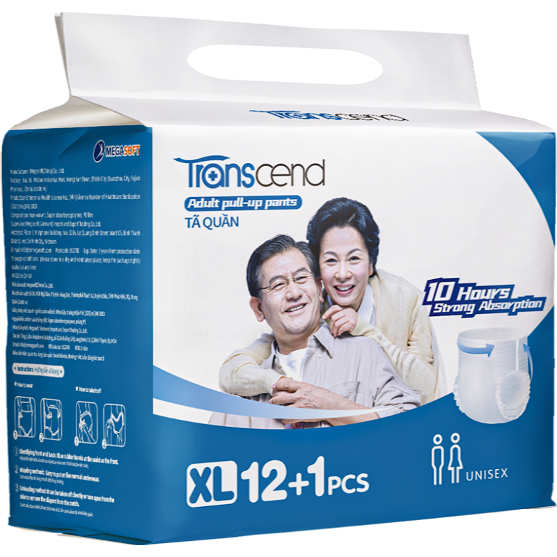 Adult Pull Up Diapers Supplier - Disposable Breathable Day Night