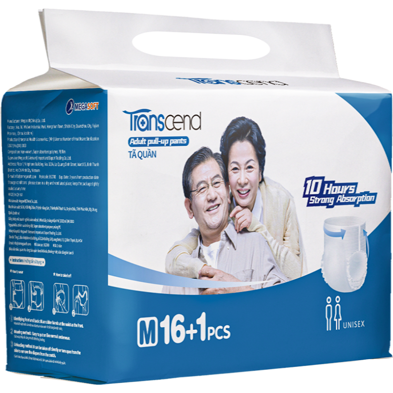 Adult Pull Up Diapers Supplier - Disposable Breathable Day Night