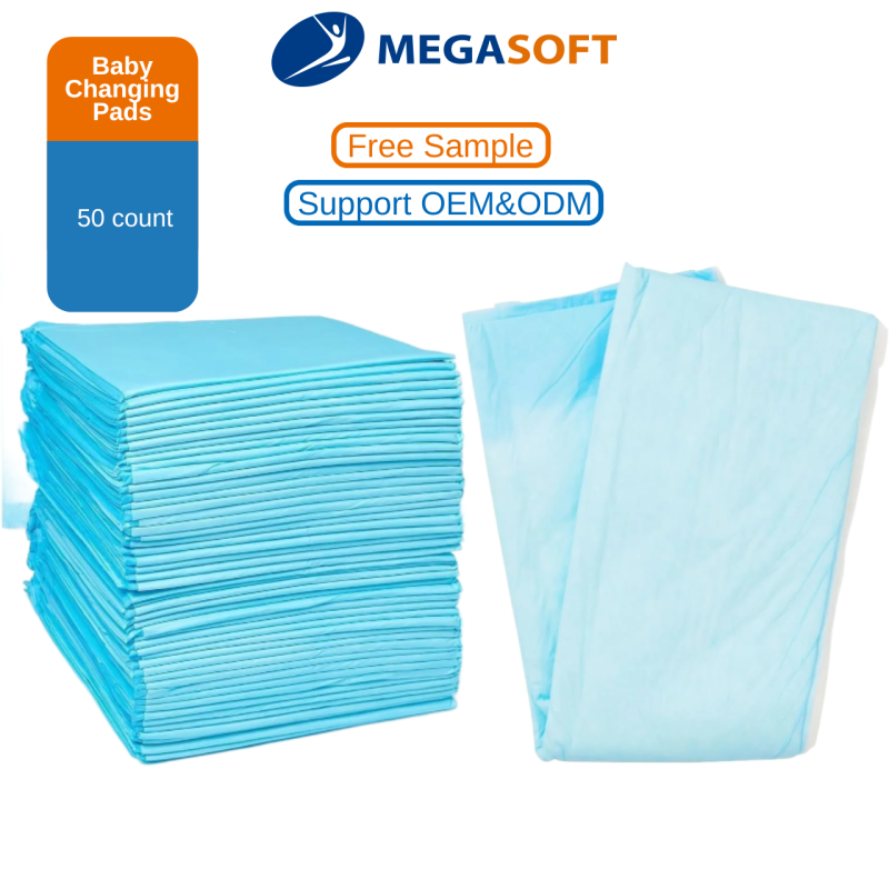 Baby Changing Pads Manufacturer - Disposable 50 Pack Absorbent