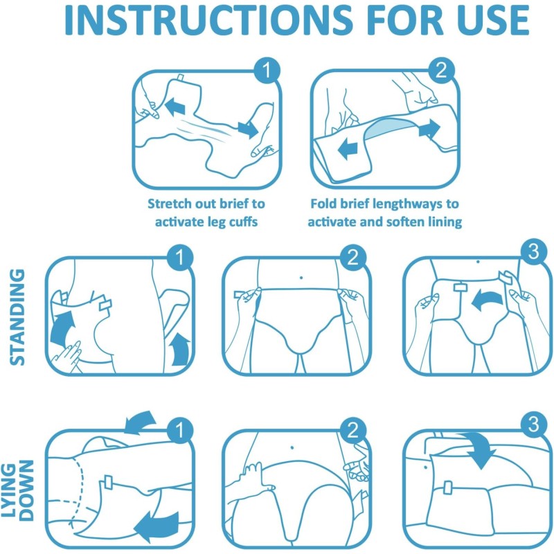 Incontinence Briefs Supplier - High Absorbency Soft Dry