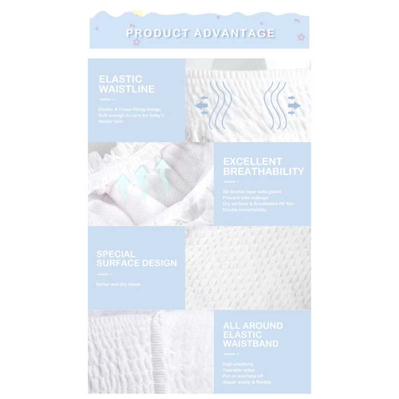 Baby Diaper Pants Factory - Premium Eco-Friendly Breathable