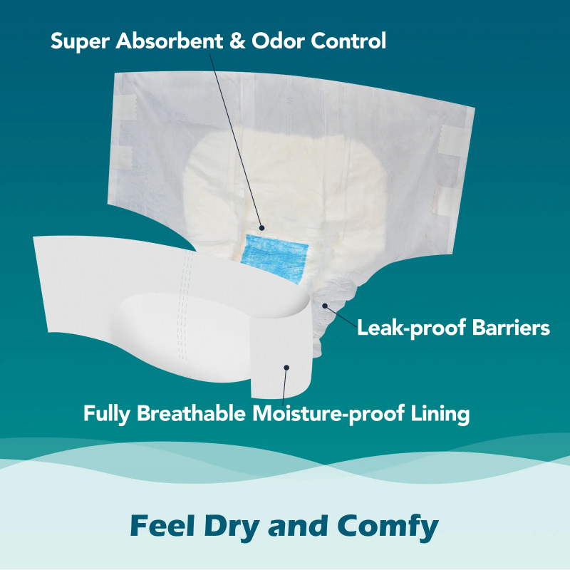 Adult Diapers Factory - High Absorbency Extra Large Soft