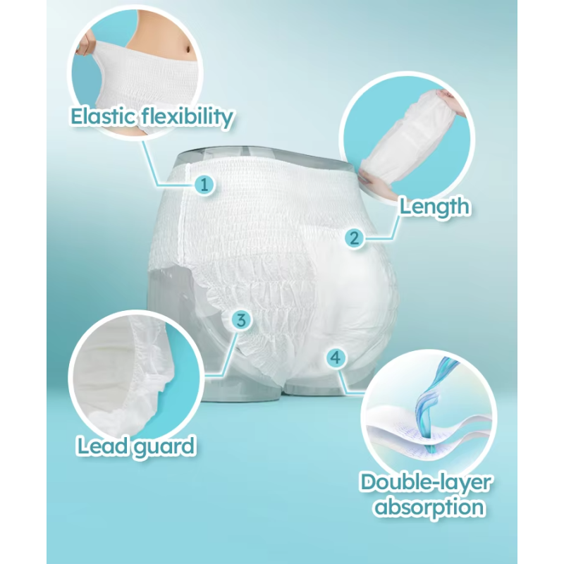 Menstrual Pants Manufacturer - High Waist Overnight Leakproof