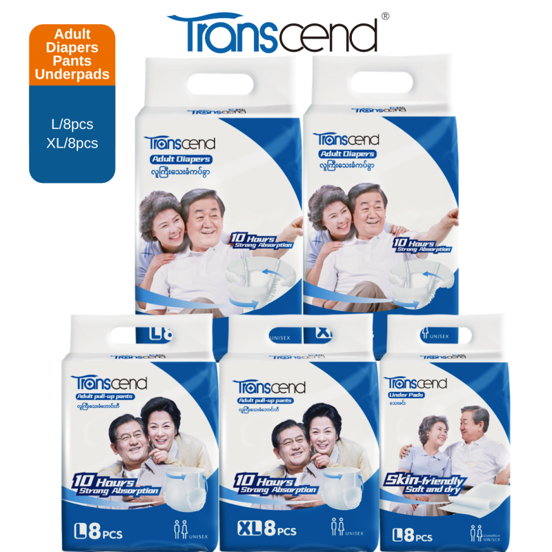 Adult Diapers Factory - Megasoft Transcend Moderate Incontinence