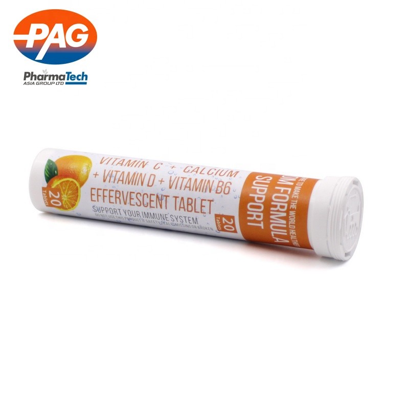Good Quality and Price Calcium Vitamin C Effervescent 1000Mg Vitamin D B6 Tablet Vitamin C D3 Effervescent Tablets