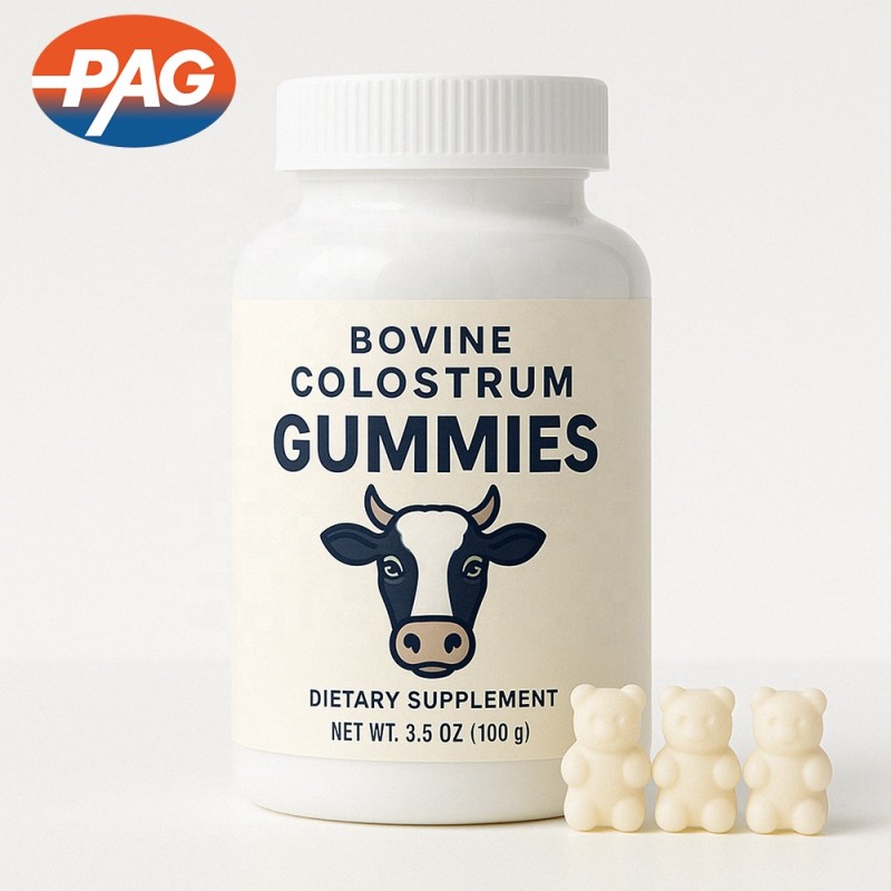 Private Label Gummy Supplement Manufacturer Immune Support Bovine Colostrum Gummy Vitamins
