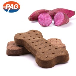 Organic Pet Snacks Natural Pet Supplements Dog Dental Sticks Dog Purple Sweet Potato Biscuits