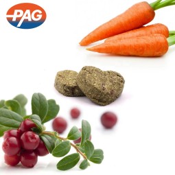 Optimal Nutrition Pet Cranberry & Carrot Treats Pet Wellness Natural Rabbit Grass Biscuit