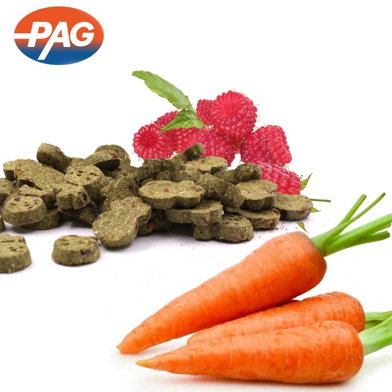 Pet Healthcare Supplement Cranberry & Carrot Treat for Healthy Rabbitsnutritious Rabbit Grass Biscuit