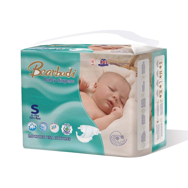Baby Diaper Supplier - Pampering Dry All White Multi Size