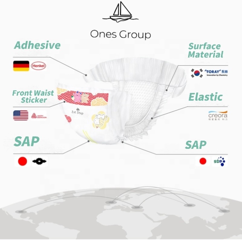 Baby Diaper Factory - OEM Huggise Softcare Japanese