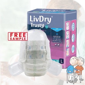 Adult Diaper Supplier - LivDry Trusty Korean Organic