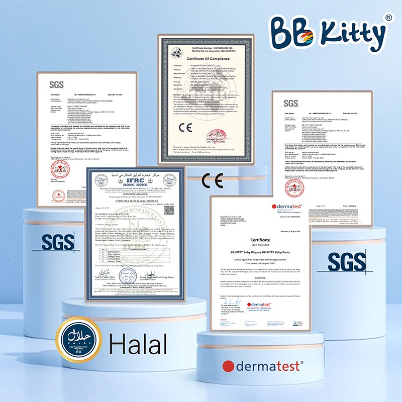 Baby Diaper Factory - BB Kitty Cotton Grade A 20 Feet