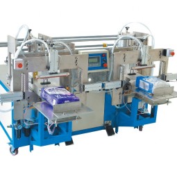 Baby Diapers Packing Machine Manufacturer - Two Lanes Filling