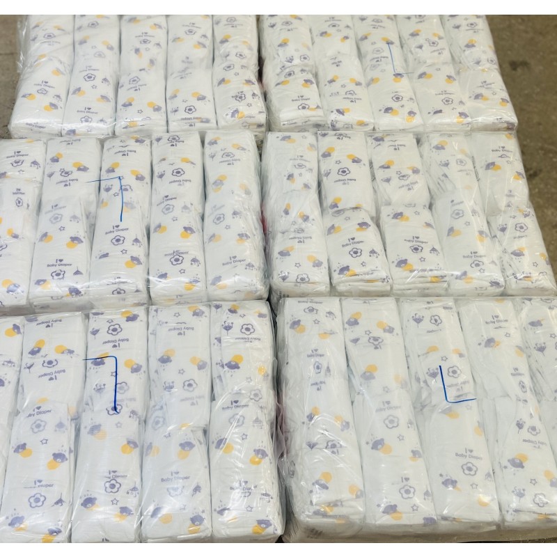 Baby Diaper Manufacturer - FREE SAMPLE Grade B Cheap