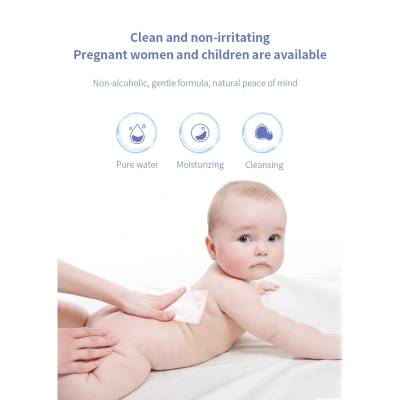 Baby Wet Wipe Supplier - Biodegradable Organic Bamboo Water