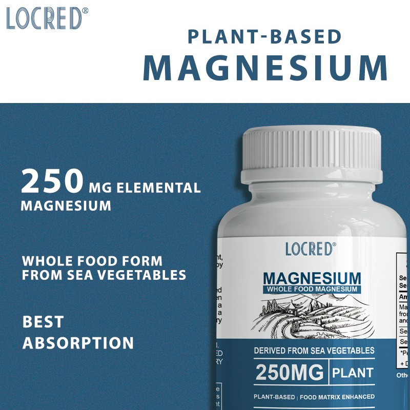 Hot Selling Magnesium Capsules for Adults Bone and Muscle Health Cognitive Function Energy Muscles Metabolism Supplements