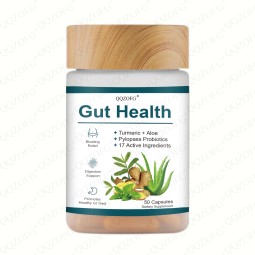 Advanced Gut Health Colon Support Supplement Capsules Cleanse Detox for Improved Digestive Comfort in Adults
