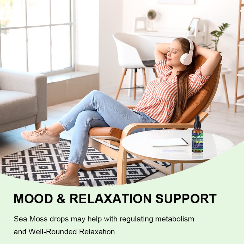 Hot Selling Oral Liquid Sea Moss Drops Multi-Beneficial Joint and Immune Support Supplement for Adults