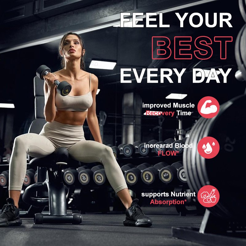 High Quality Oral Liquid Supplement Cayenne Pepper and Beet Root Drops Supports Digestion and Circulatory Health for Adults