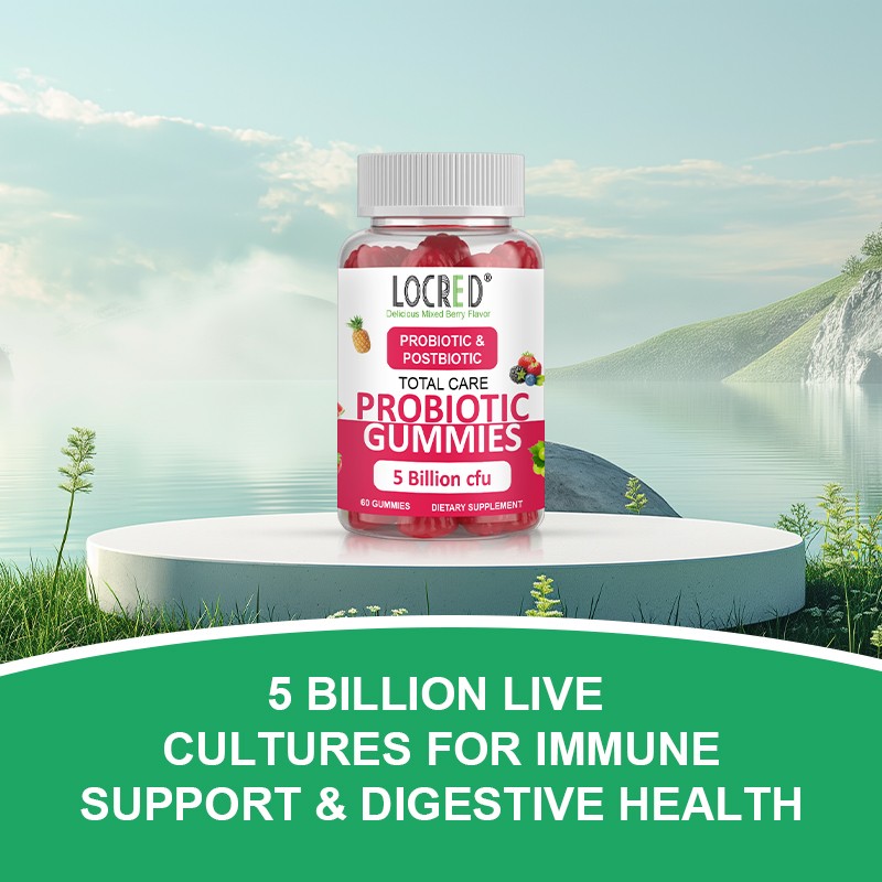 OEM Highly Effective Probiotic Gummies for Children and Adults Maintaining Intestinal Immune Balance Promoting Immune Health Supplements