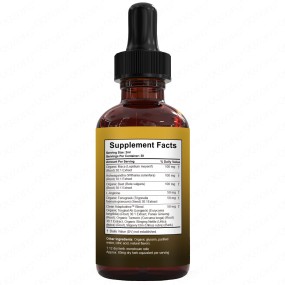 Hot Selling Custom Liquid Extract Supplement Drops Maca Root and Ashwagandha Private Label Plant-Based Supplement