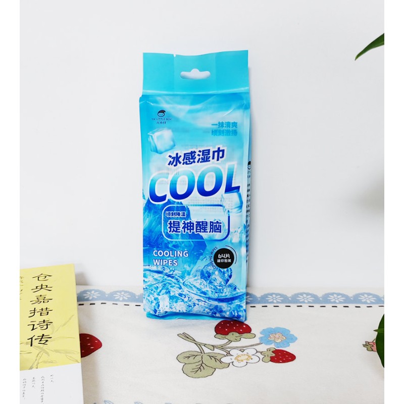 Cooling Wipes Supplier - Custom Disposable Plant-based