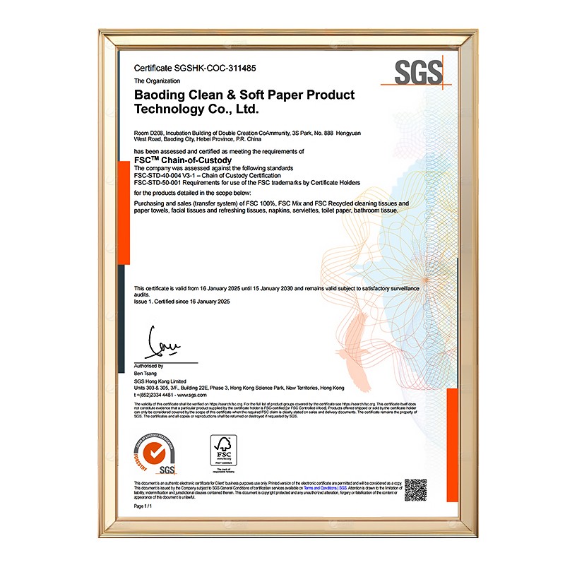 Facial Tissue Supplier - FSC Face Cleaning Multi Use