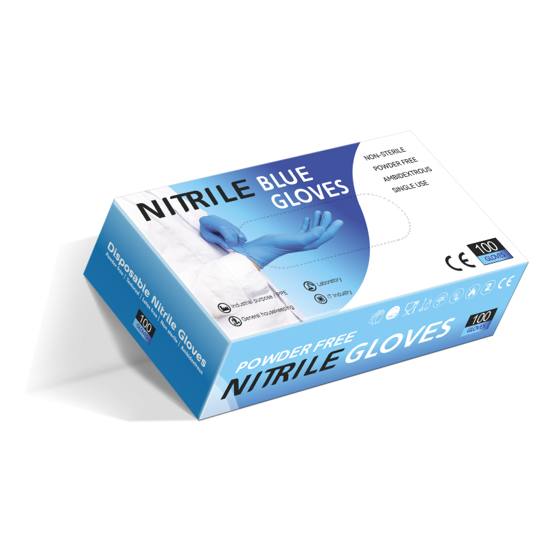 Nitrile Gloves Manufacturer - Hospital Laboratory 8mil