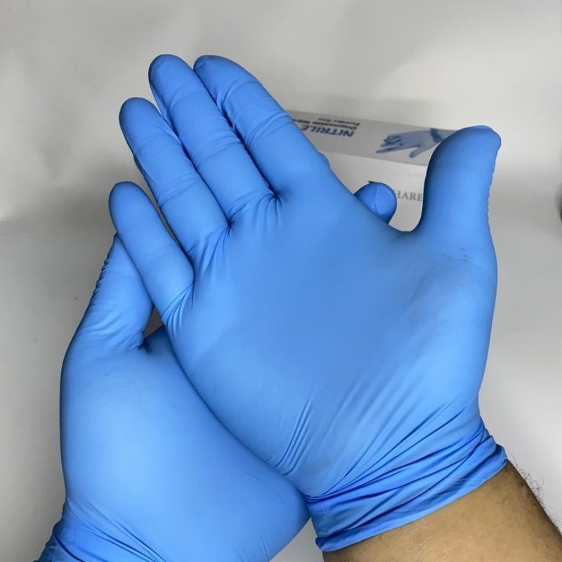 Nitrile Gloves Factory - Low Price Latex Free Blue