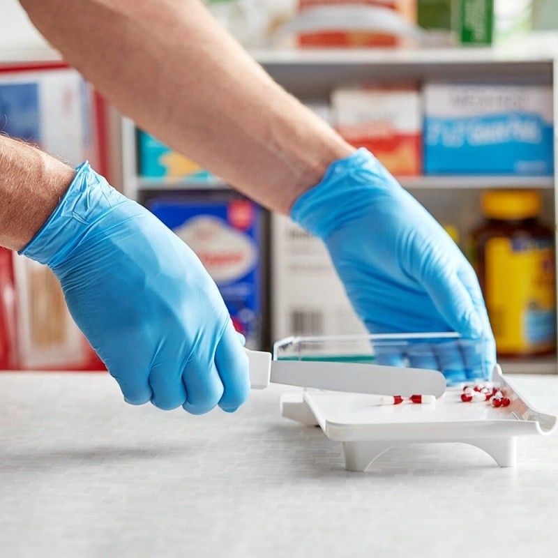 Nitrile Gloves Factory - Medical Supplies 6mil Large