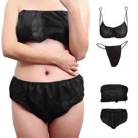 Disposable Underwear Supplier - Factory Low Price Black