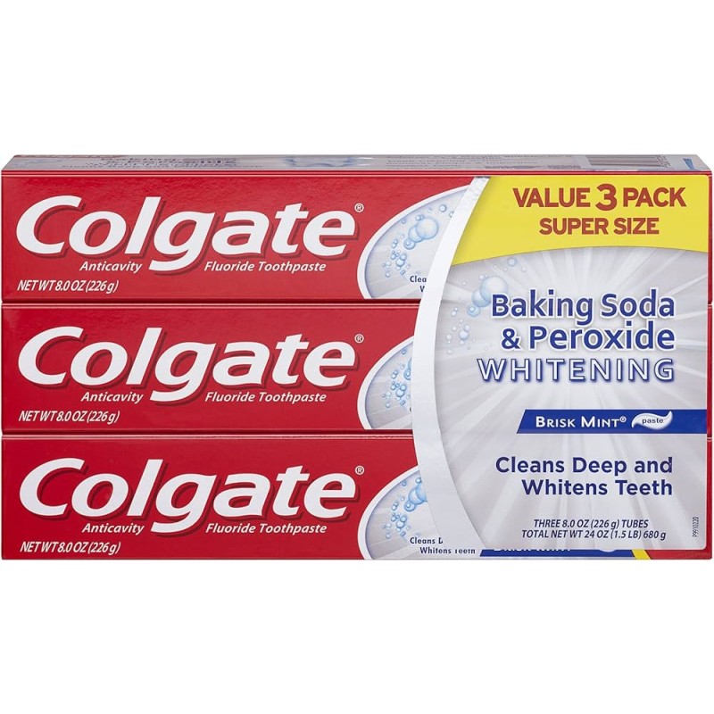 Toothpaste Factory - Colgate Baking Soda Peroxide