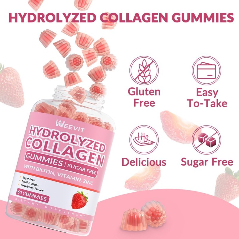 Beauty Gummies Manufacturer - Private Label L-Glutathion Collagen