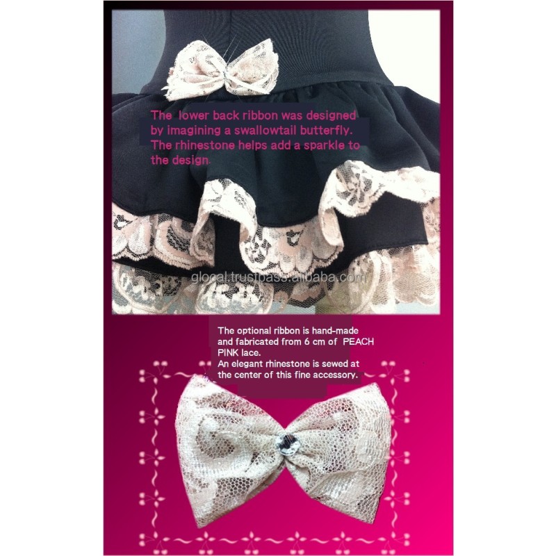 Ballet Clothes Manufacturer - Ehime Cute Leotard Black Kids