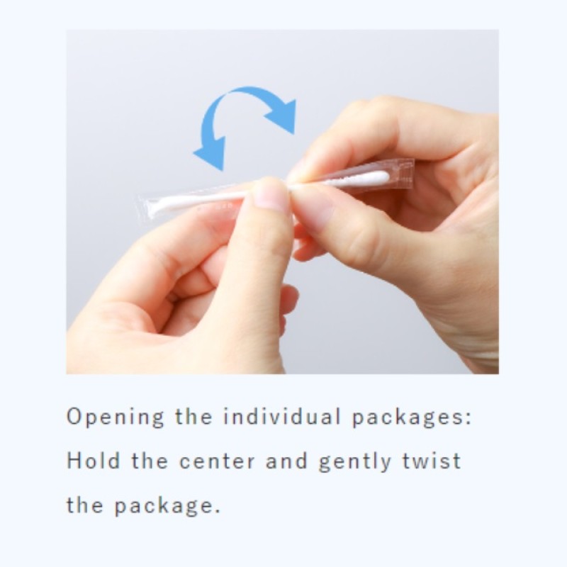 Cotton Swab Manufacturer - Safety Head 100P Individual Packaged