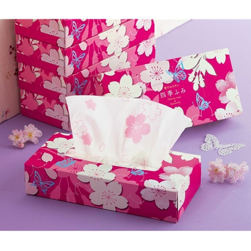 Box Tissue Manufacturer - 120W 2 Ply Recycled Pulp Facial