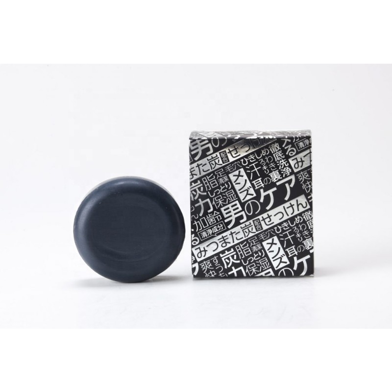 Charcoal Soap Factory - Mitsumata Charcoal Powder Black Soap