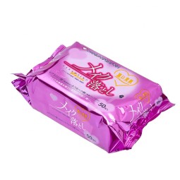 Face Cleansing Wipe Factory - Japanese 50 Sheets Remover Towel