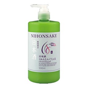 Facial Cleansing Gel Manufacturer - Sake Rice 500ml Dry Skin