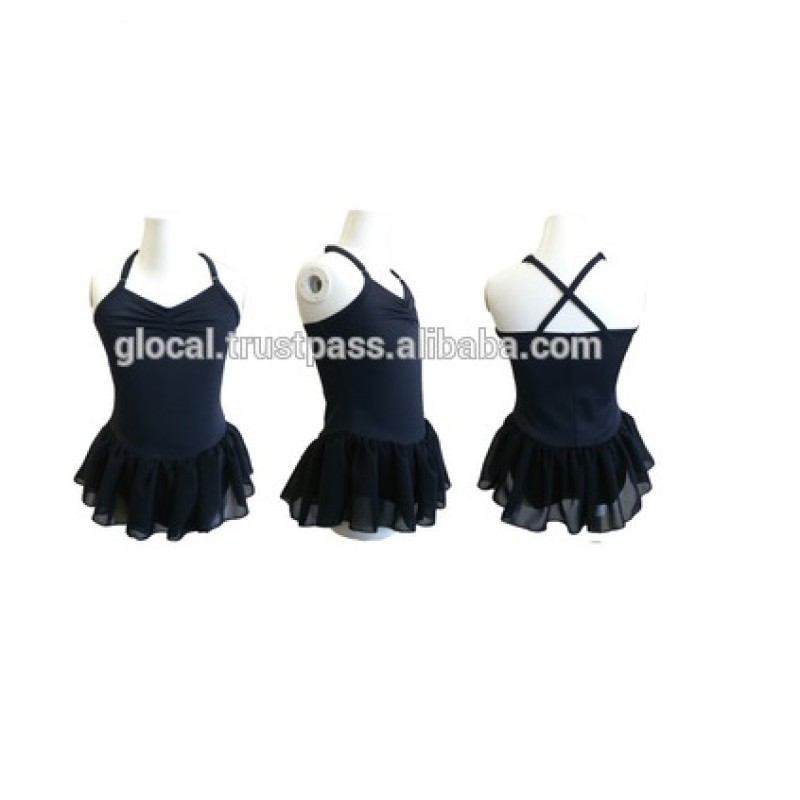 Ballet Clothes Manufacturer - Ehime Cute Leotard Black Kids