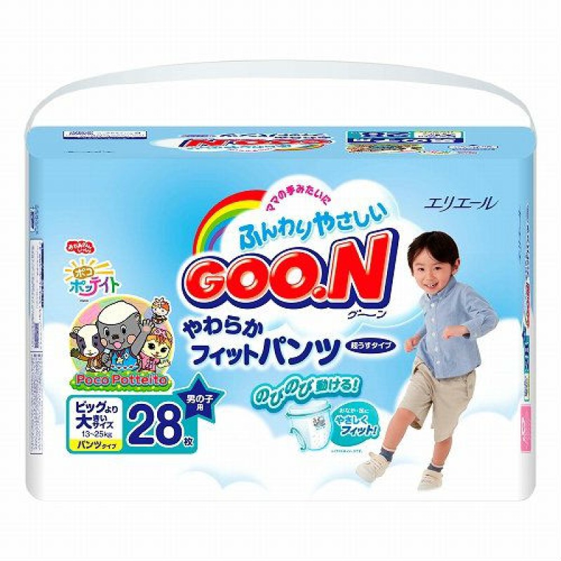Baby Diapers Manufacturer - Goo.N XXL-Size Pants 28 Pieces