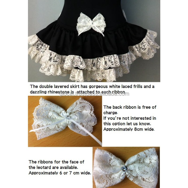 Ballet Clothes Manufacturer - Ehime Cute Leotard Black Kids