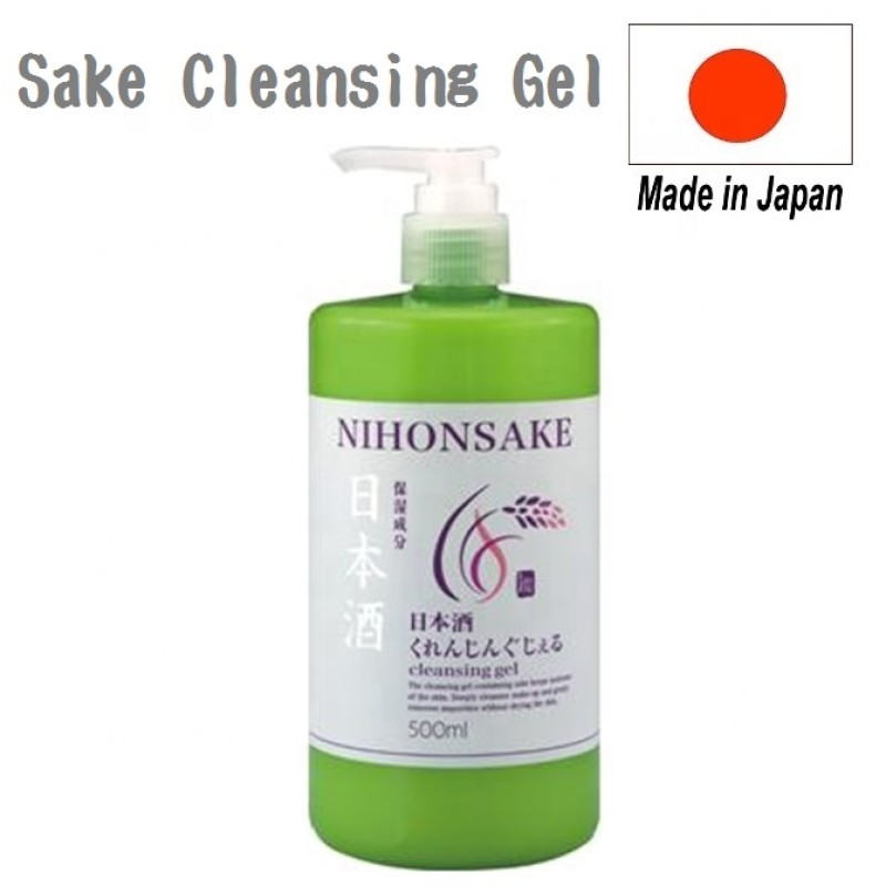Facial Cleansing Gel Factory - Sake Rice 500mL Moisturizing