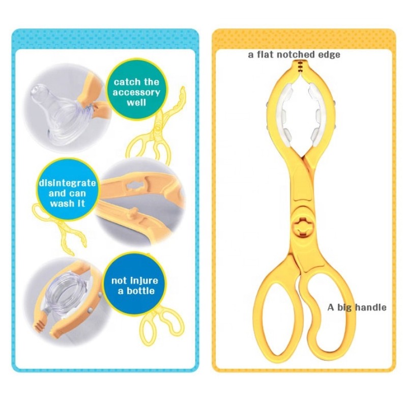 Bottle Tongs Manufacturer - PE Plastic Folding Non-Slip Sustainable