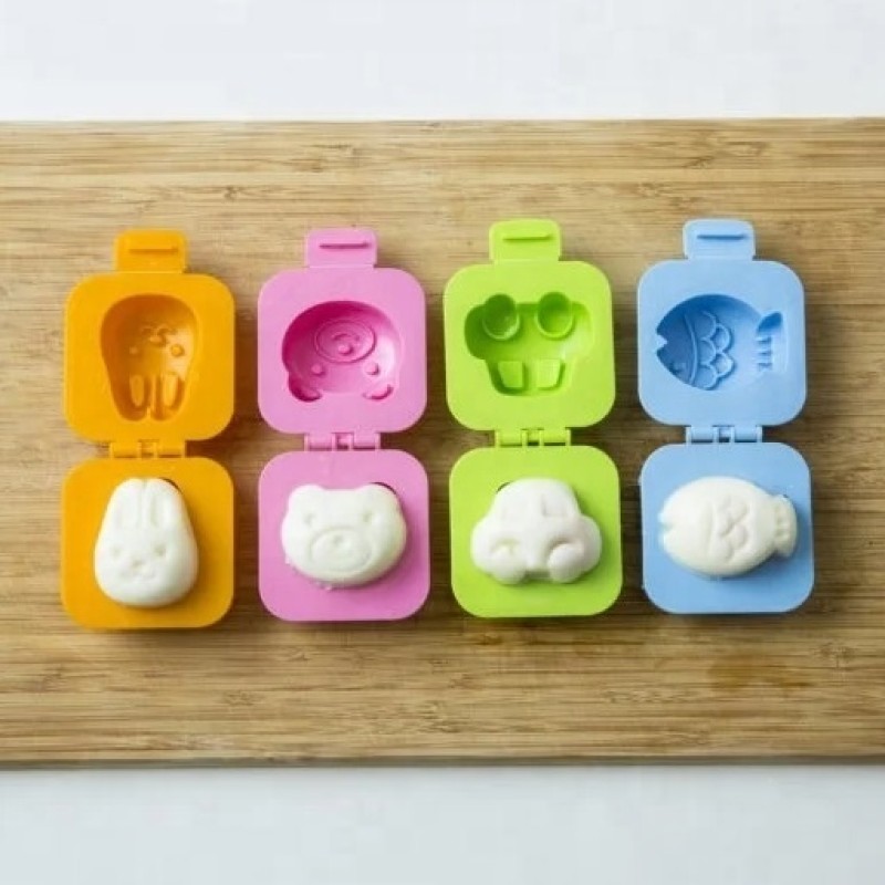 Egg Shapers Factory - Silicone Fish Car Rabbit Bear Models