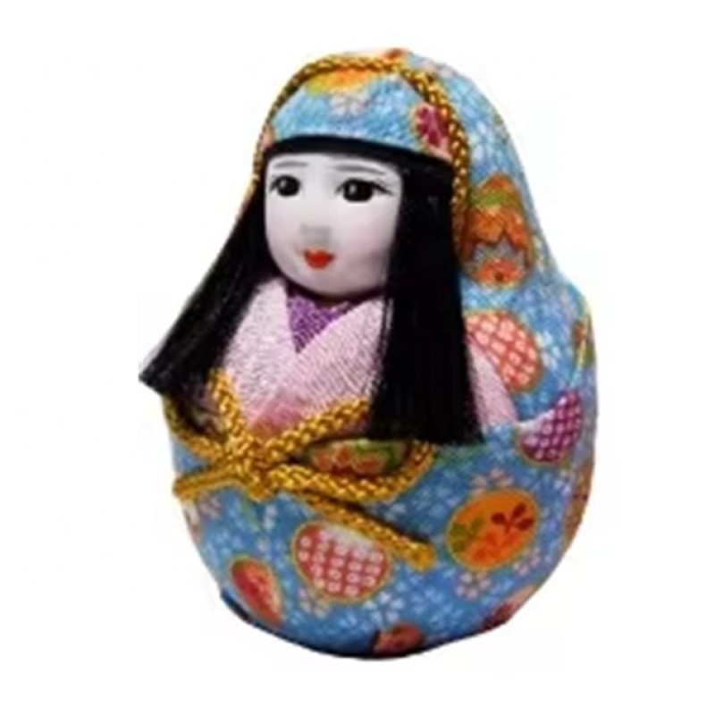 Doll Manufacturer - Hime-Daruma Blue Version Adult Decoration