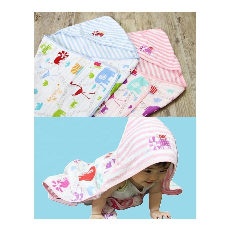 Baby Bath Towel Factory - Newborn 100% Cotton Quick-Dry All-Season