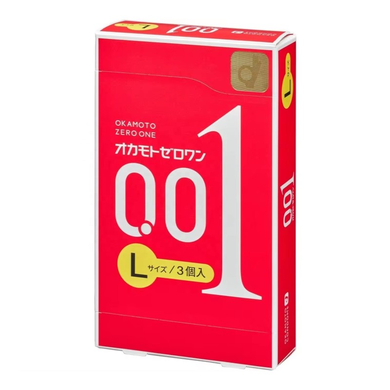 Condom Manufacturer - Okamoto Zero One 0.01 L-size 3pack